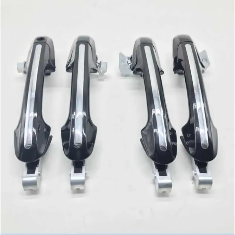 ZF--S 4 Manijas Exteriores para Puerta de Coche Honda Accord 7ª Generación 2003-2007 2.0/2.4/3.0 Delantera/Trasera/Izquierda/Der