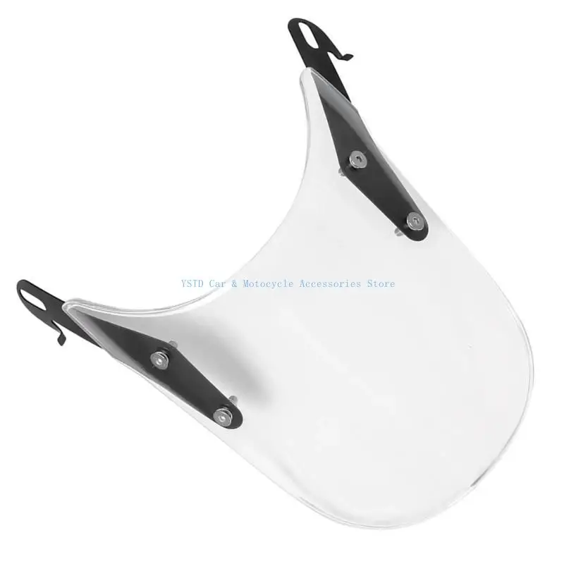 

L5BC Motorcycle Black Universal 4''-7'' Headlight Adjustable Windscreen Wind Deflector