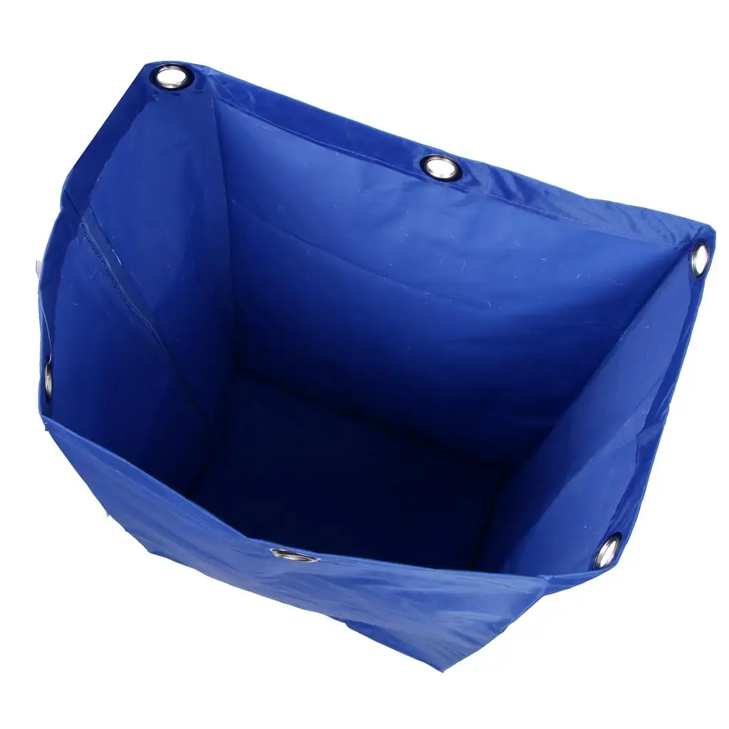 Heavy Duty Cleaning Cart Bag Large Capacity Oxford Cloth for Janitorial Cleaning Tool Housekeeping Cart