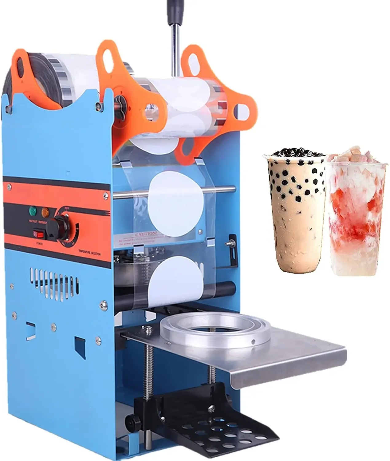 Wendy 110V induction manual sealing machine filling and sealing machine  plastic cup sealing machine for sale