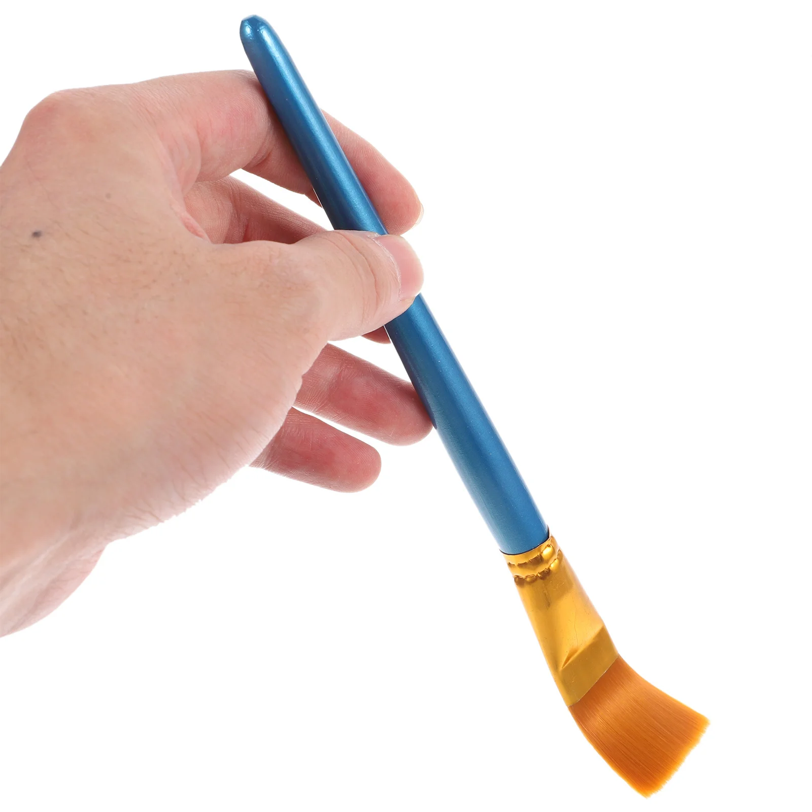 Set di pennelli per pittura da 10 pezzi Pennelli versatili per acquerello ad olio acrilico Punta piatta Strumenti professionali per pittura artistica per ritratti di figure