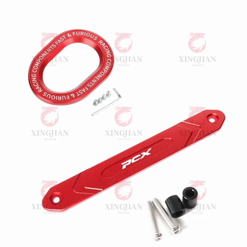 

PCX Scooter Muffler Decorative Protective Cover For HONDA PCX160 PCX125 2021 2022 2023 2024 2025 CNC AluminumTuning Accessories