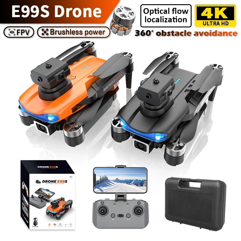 Drone E99s: Evaluación Completa del Dron Inteligente con Evitación de Obstáculos y Cámara Dual 8K HD