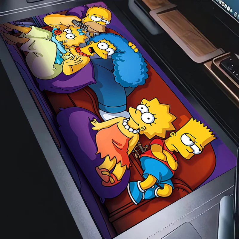 

Mouse Pad Non-slip Esports Office Laptop Extended Desk Mat Game Player The S-simpsonss Mousepad Mini PC Accessories Keyboard Pad