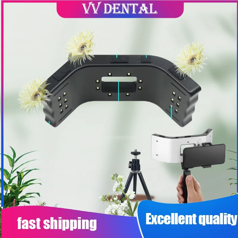 VV Dental Oral Photography LED Lamp Dentist Oral Light With Bracket Equipment Dentistry