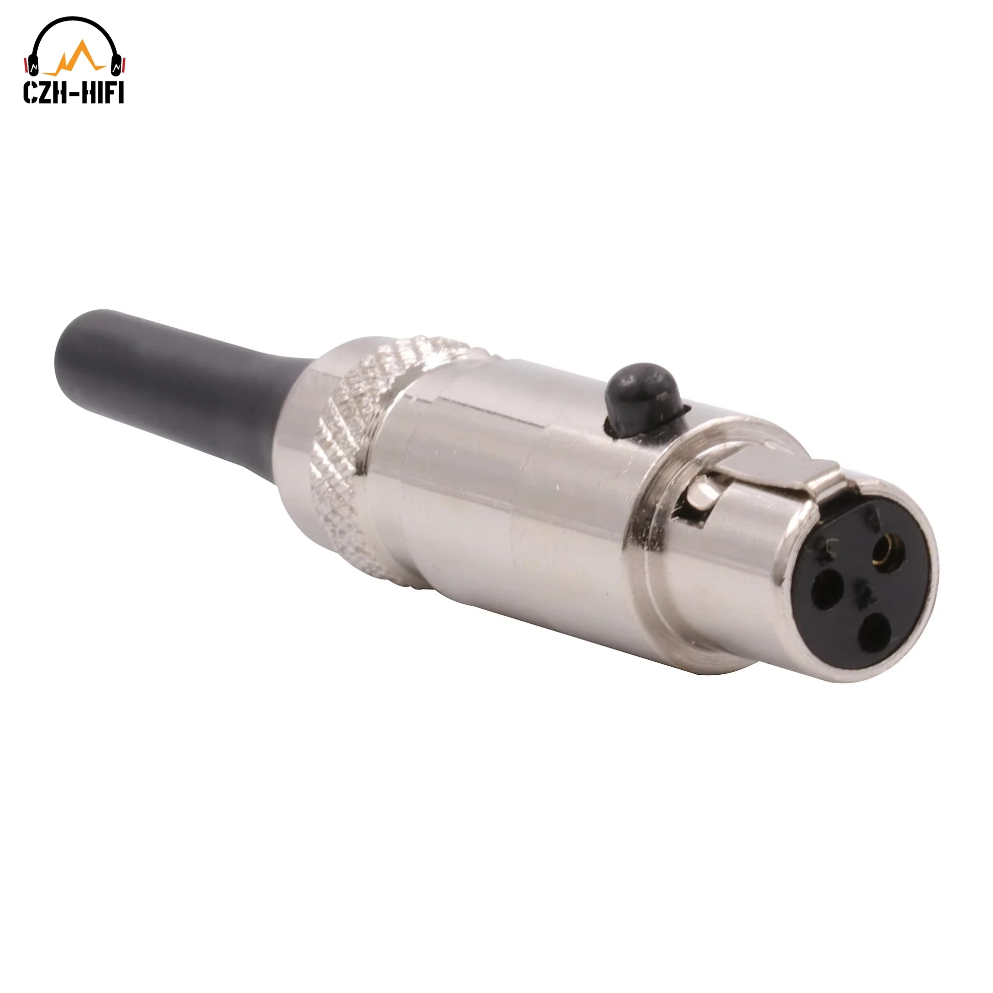 

1pc Viborg VH301G XLR Connector Gold Plated Pure Copper HiFi Cable Mini Female XLR Connector for Audio Earphone Cables