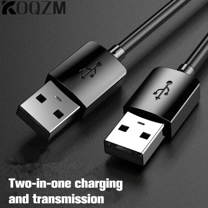 USB To USB Male To Male Extender USB Extension Cable For Radiator Hard Disk Male To Male Data Cable