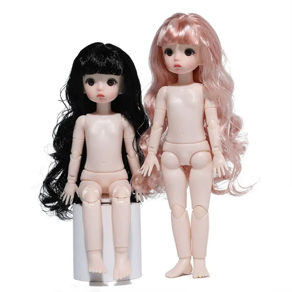 Beautiful 1/6 BJD Movable Joint Doll Body Toys Moveable 30cm Dress Up Doll Kawaii DIY Nude 22 Ball Jointed Doll Kids