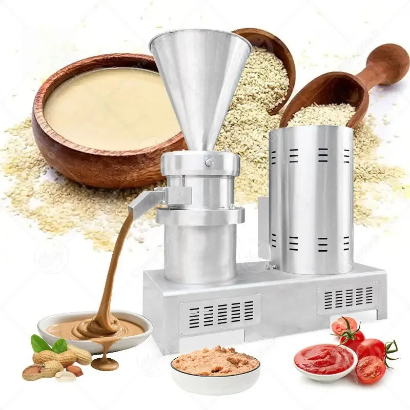 Factory High Quality Colloid Mill Machine Colloid Grinding Grinder Mill Machine For Peanut Butter Honey Food