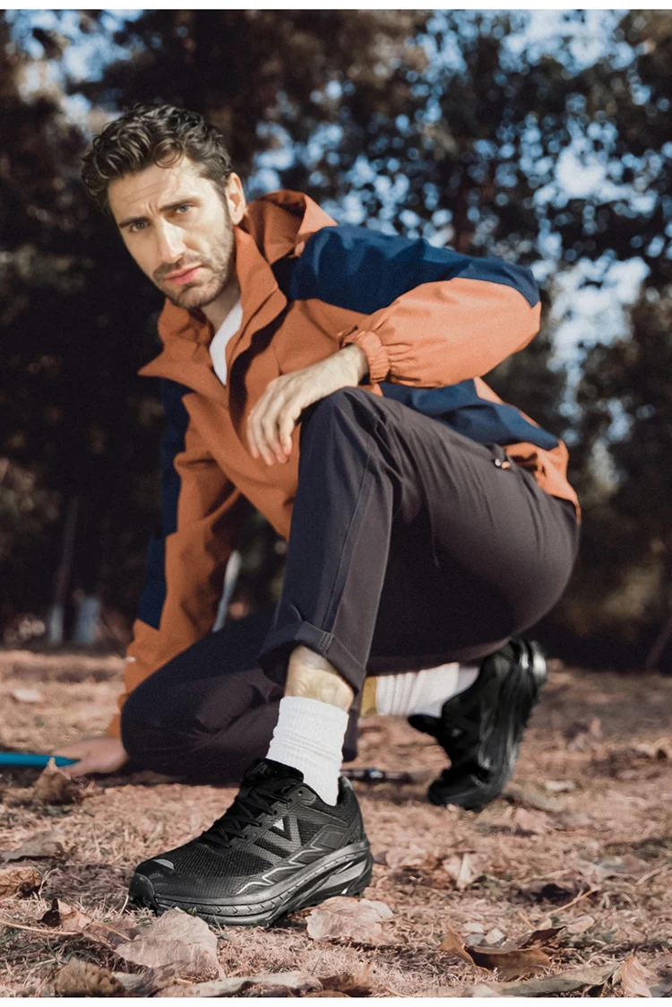 

Mens Hiking Mesh Breathable Running Sneakers Outdoor Fitness Shock Absorbing Lightweight Training Cushioned Sneakers