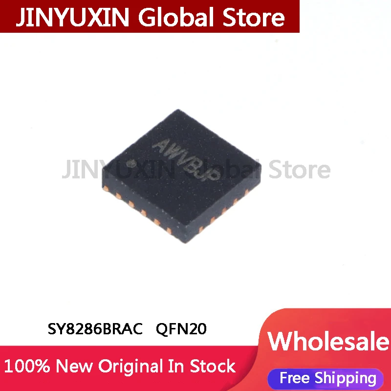 5Pcs SY8286BRAC AWV5QB SY8286B AWV5 QFN20 3V   AWV4QB IC Chip In Stock Wholesale