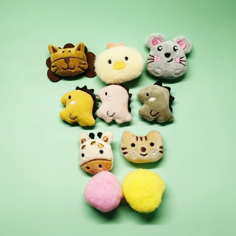 Pet Plush Toy Set Cat Toy With Catmint Kitten Plush Catnip Toy With Scent Cat Mini Catnip Toy Teeth Chewing Grinding Pet Supply