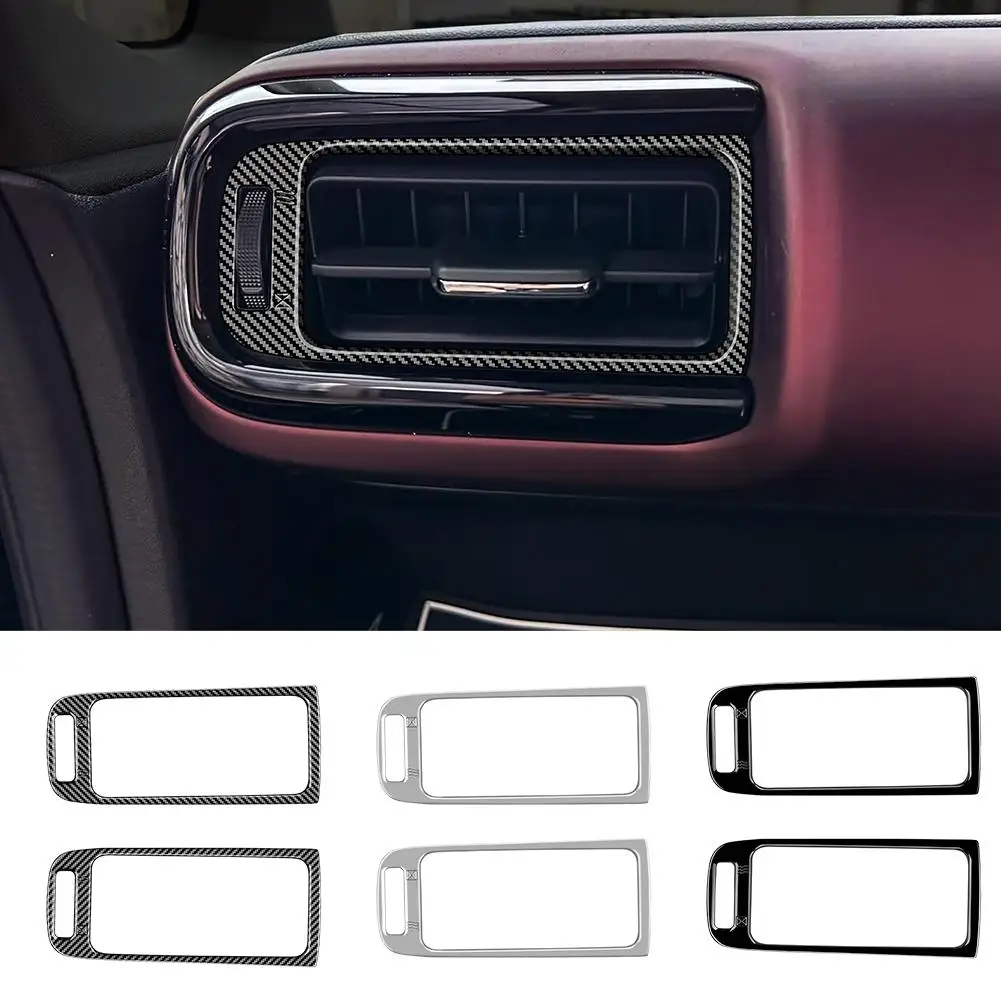 For 2024 Suzuki Spacia Custom Interior Door Handle Light Decorative Side Conditioning Air Sticker Frame Trim Outlet Interio V4T5