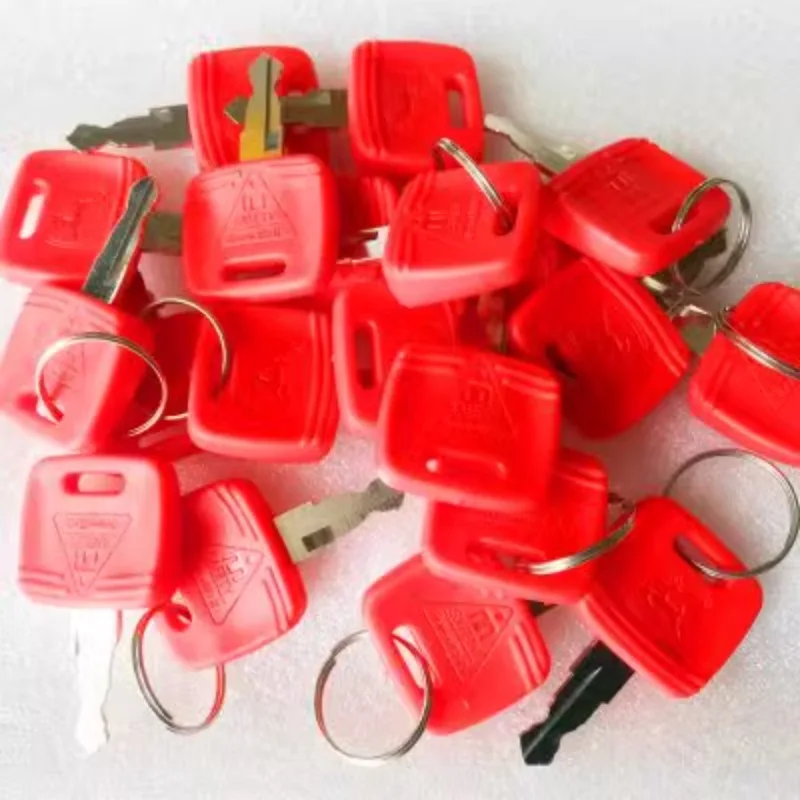 Set of 10 RE183935 RE43492 RE71557 RE81404 keys suitable for John Deere tractor 6010 6110 6210 6310 6410 6510 engine