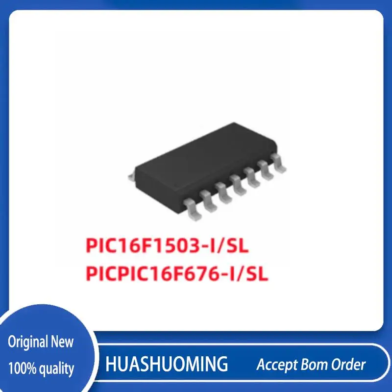 NeW 10Pcs/Lot  PIC16F1503-I/SL  PIC16F1503-I PIC16F1503 PICPIC16F676-I/SL  PIC16F676-I PIC16F676  SOP-14