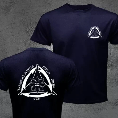 Pekiti Tirsia Kali Filipino Martial Arts Eskrima T-Shirt Summer New Vintage Fashion Men's and Women's Tops
