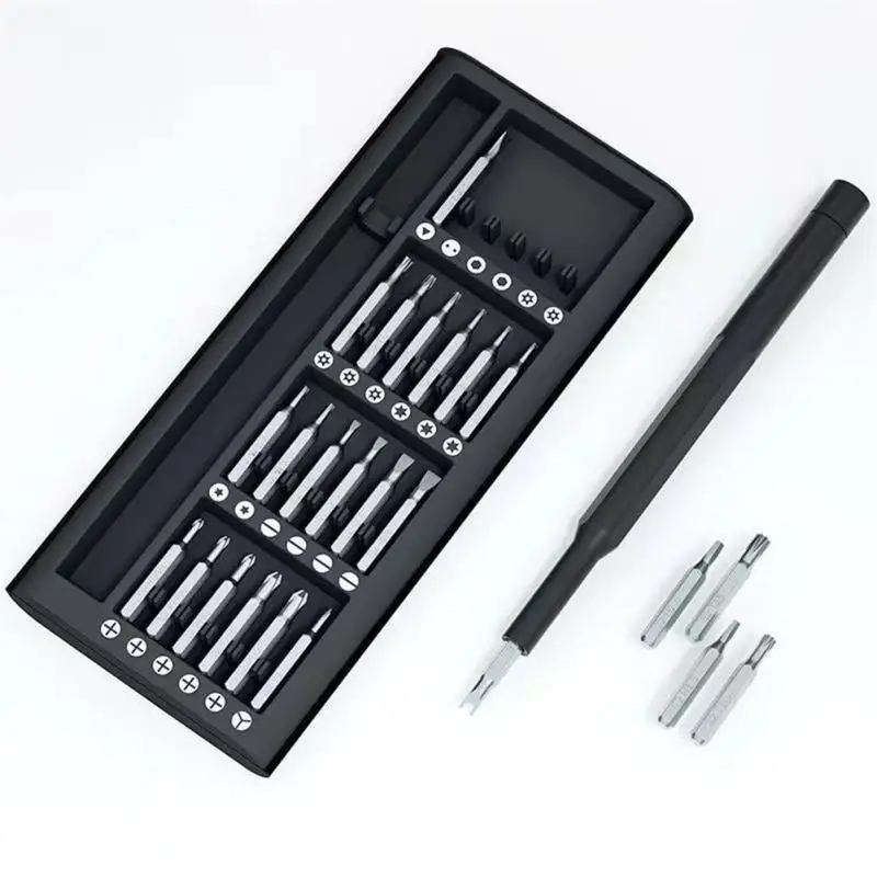 Small Screwdriver Set Magnetic Mini Screwdrivers Kit For Fixing Electronics Repair 24 In 1 Premium Precision Screwdriver Set