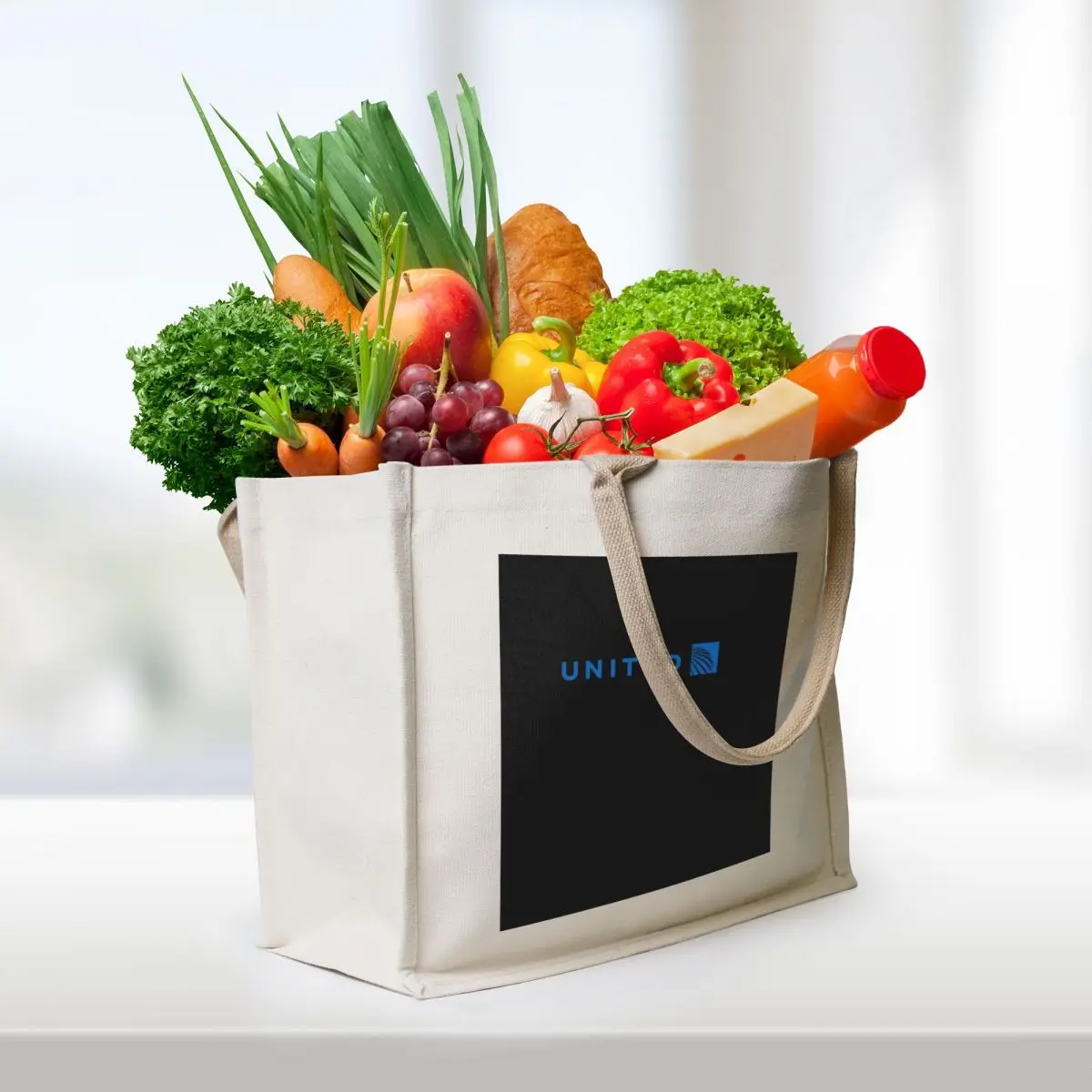 United Airlines Tote Bag shoping bag reusable shopping bags Shopping bags tote bag woman