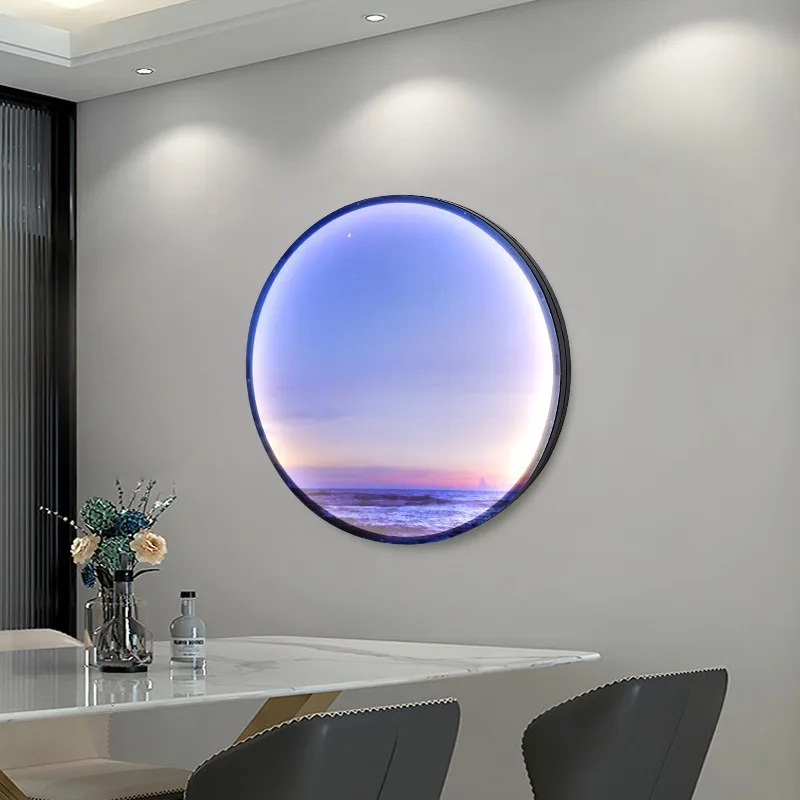 Minimalist Acrylic LED Skylight Effect Wall Light Bedroom Bedside Hallway Corridor Entryway Living Room Sofa Decor Novelty New