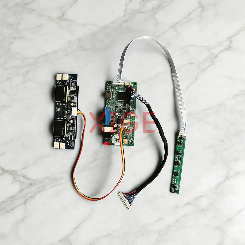 

Для LM190WX1 M190PW01 LTM190M2 SVA190WX1 Комплект платы контроллера привода ЖК-дисплея DIY 1440x900 1440*900 4CCFL 30-контактный LVDS VGA + HDMI