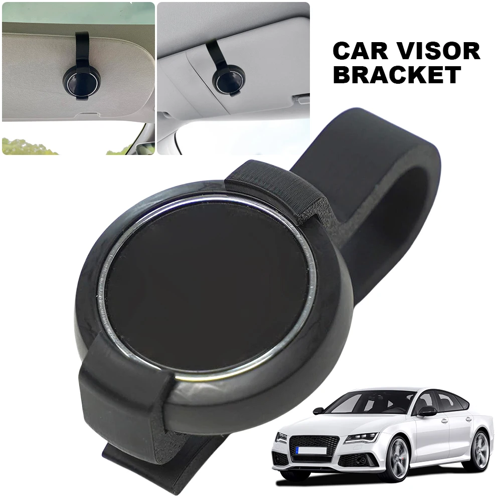 Sun Visor Holder Clip UV Protection Co-pilot Visor Bracket Heat Resistant Slide-in Mount Clip for Ooono Co-Driver No1