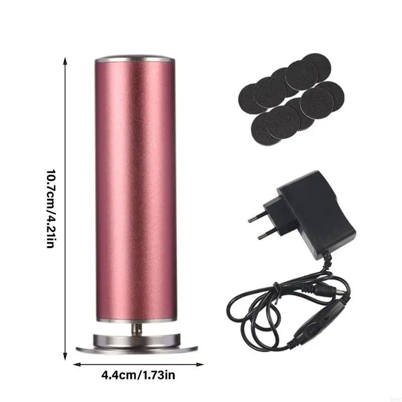 A0NC Electric Callus Remover avec des disques papier verre remplacement File pied électronique pédicure Pander à