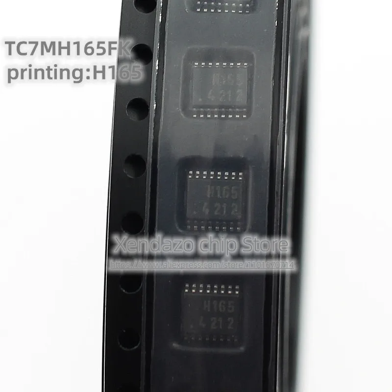Lote de 5 unidades de serigrafía TC7MH165FK-EL TC7MH165FK, paquete de MSOP-16 H165, chip eléctrico Original genuino