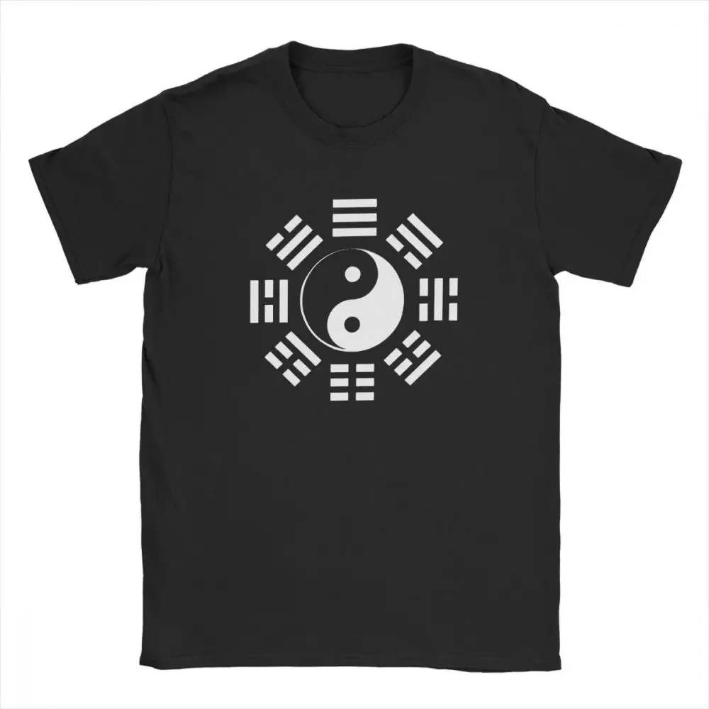 Men Tshirt Ching Kungfu Art Chinese T Shirt Tai Chi 100% Cotton Clothing Awesome Short Sleeve Tees Best Gift T-Shirt