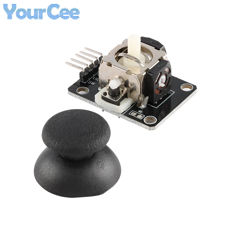 2pcs/1pc Dual Axis XY Joystick Key Rocker Module Control Lever Sensor DIY Electronic Building Block For Arduino PS2