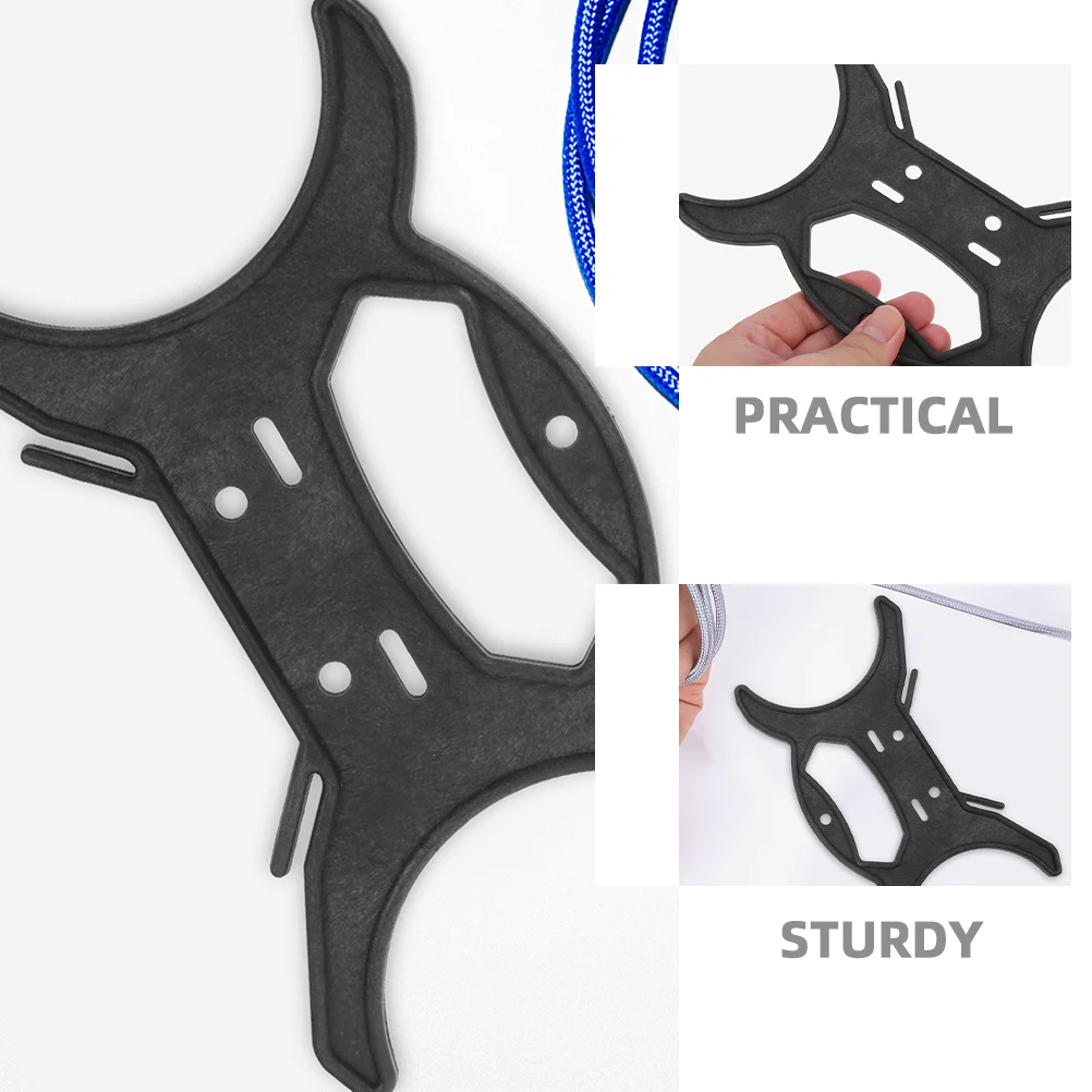 Avvolgicavo in plastica resistente da 6 pezzi per elettrodomestici, corde luminose da cucina, organizer per riporre cavi, salvaspazio