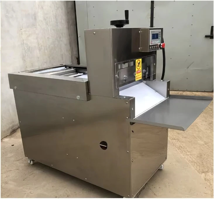 Picture 5: New Frozen Beef Mutton Slicing Strip-cutting Dicing Machine Adjustable Thickness Automatic High Efficiency