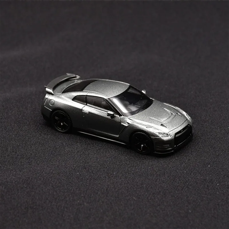 MINIGT 1:64 Nissan GT-R R35 NISMO CRS 1089 # alloy die-casting car model adult collectibles, holiday gifts, boys' toys.