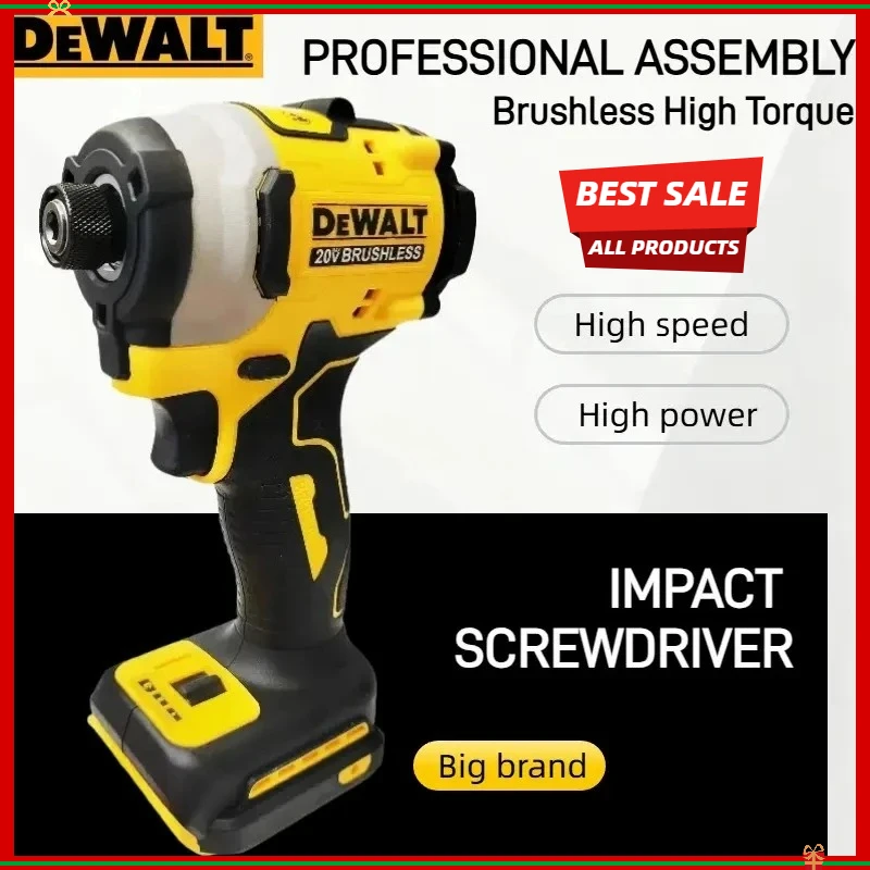 

Dewalt DCF850 Rechargeable Cordless 20V Cordless Impact Wrench, Lithium Electric Battery, Power Tools, Original Large Torque