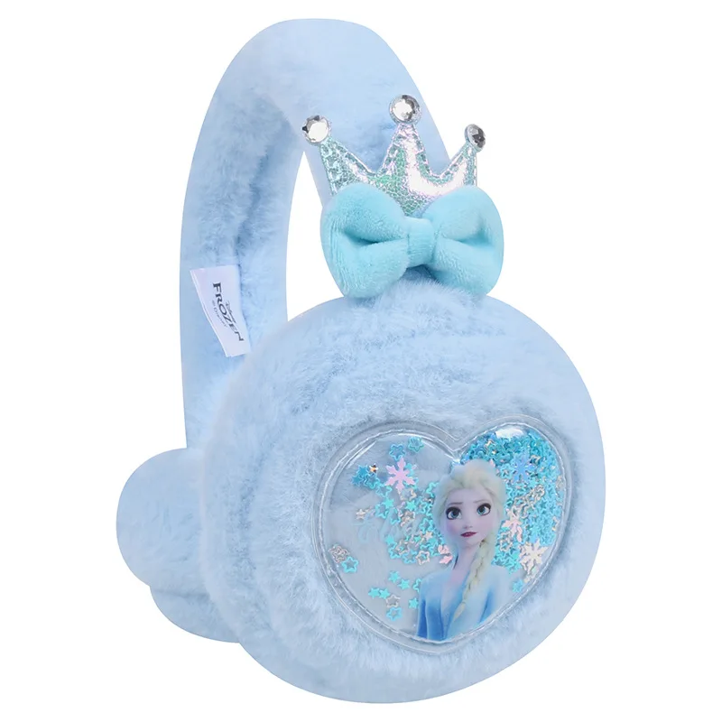 Miniso-orejeras genuinas de Disney, princesa Aisha, invierno, cálido, de felpa, cálido, para niñas, funda para la oreja, bolsa para la oreja