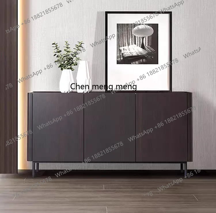 

Solid wood dining side, low tea cabinet, living room storage against the wall, side cabinet