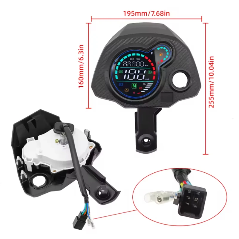 Motorcycle Speedome…