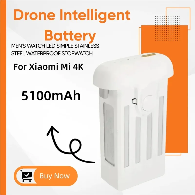 

For Xiaomi Mi 4K Drone Intelligent Battery 5100mAh