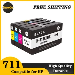 Compatible for HP 711XL 711 HP711 Replacement Ink Cartridge Full With Ink Compatible For HP DesignJet T120 T520 Printer