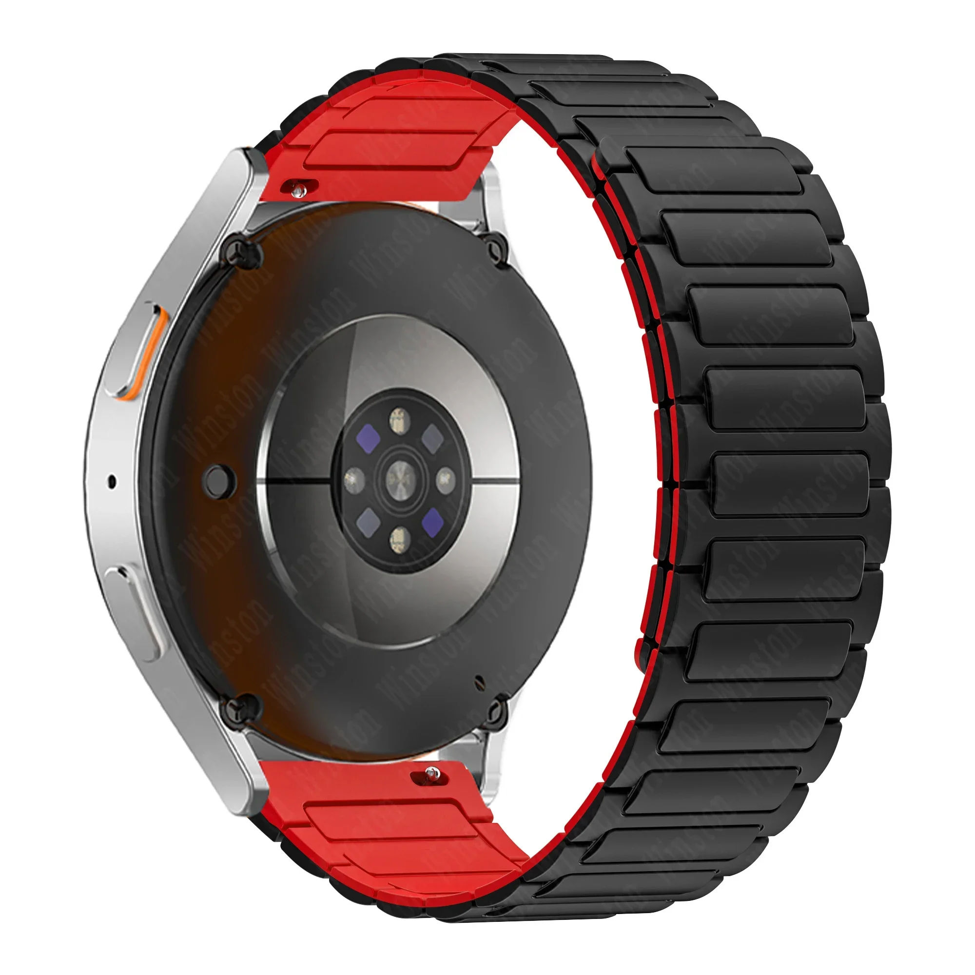 Magnetisches Silikonarmband für OnePlus Watch 3 2R 2 Sportarmband Correa für OPPO Watch X X2 4 Pro 22 mm Ersatzarmband – Detail 11
