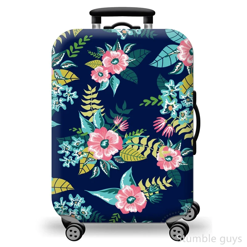 

Durable Washable Elastic Luggage Cover Protective Suitcase Sleeve Reliable For Airline Travel Fits 18-32 Inch Rolling Luggage
