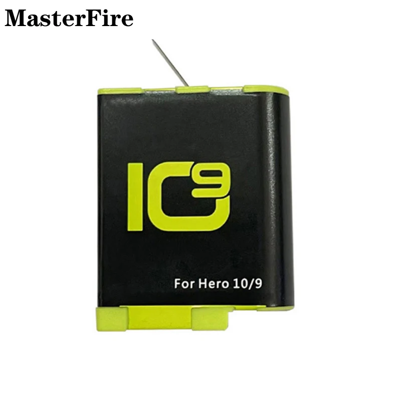 

2-10PCS For GoPro Hero 10 9 Black 1800mah Battery for GoPro 12 Gopro 11 Gopro 10 Gopro 9 Batteries Action Camera Accessories