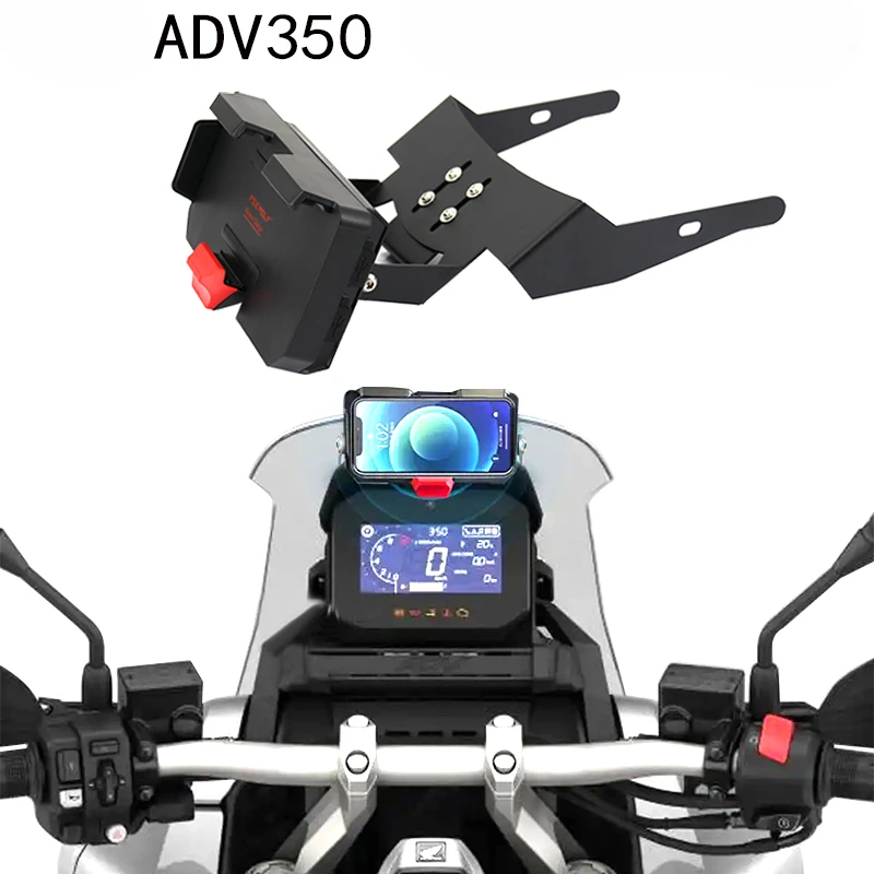 Mobile navigation bracket for honda ADV350 ADV 350 ADV 2021 2022 2023 GPS Mount Bracket motorcycle accessories GPS bracket