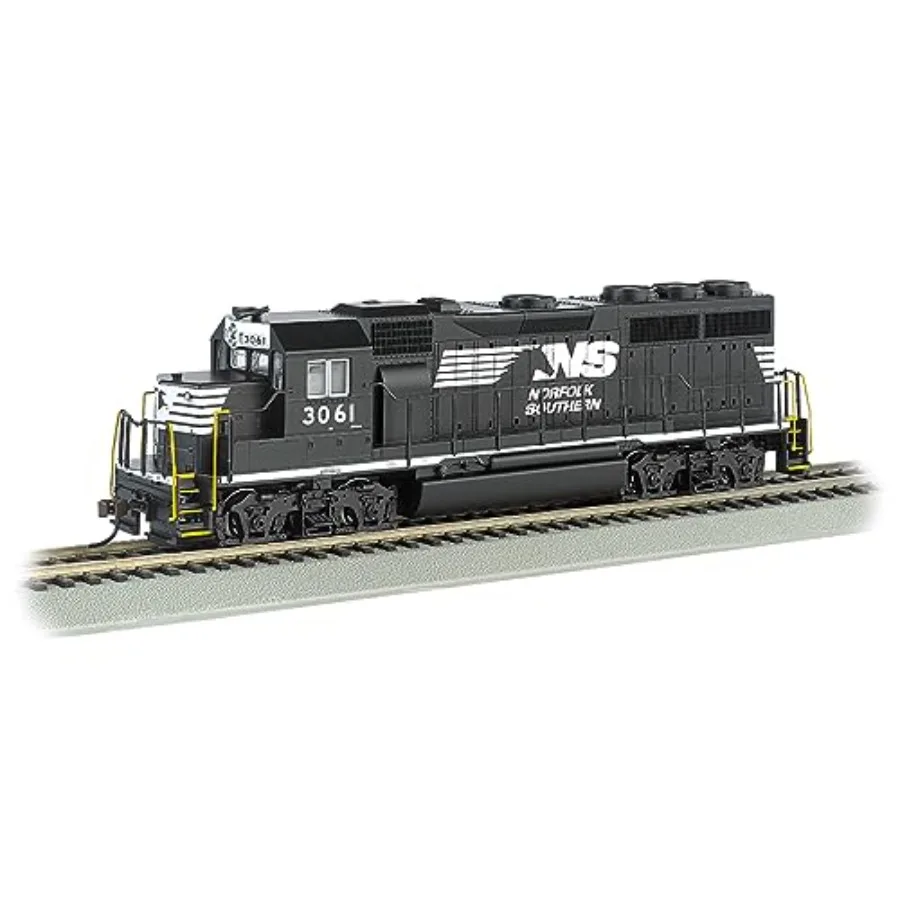 

HO Scale Norfolk Southern 3061 EMD GP40 Locomotive with DCC Sound Value Equipped, Gray and Blue, for Model Railroading