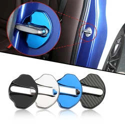 Stainless Steel Car Door Lock Cover For BMW Series 3 2 iX-xDrive50 G20 I20 G42 Auto Door Latch Protector Decoration Accessories