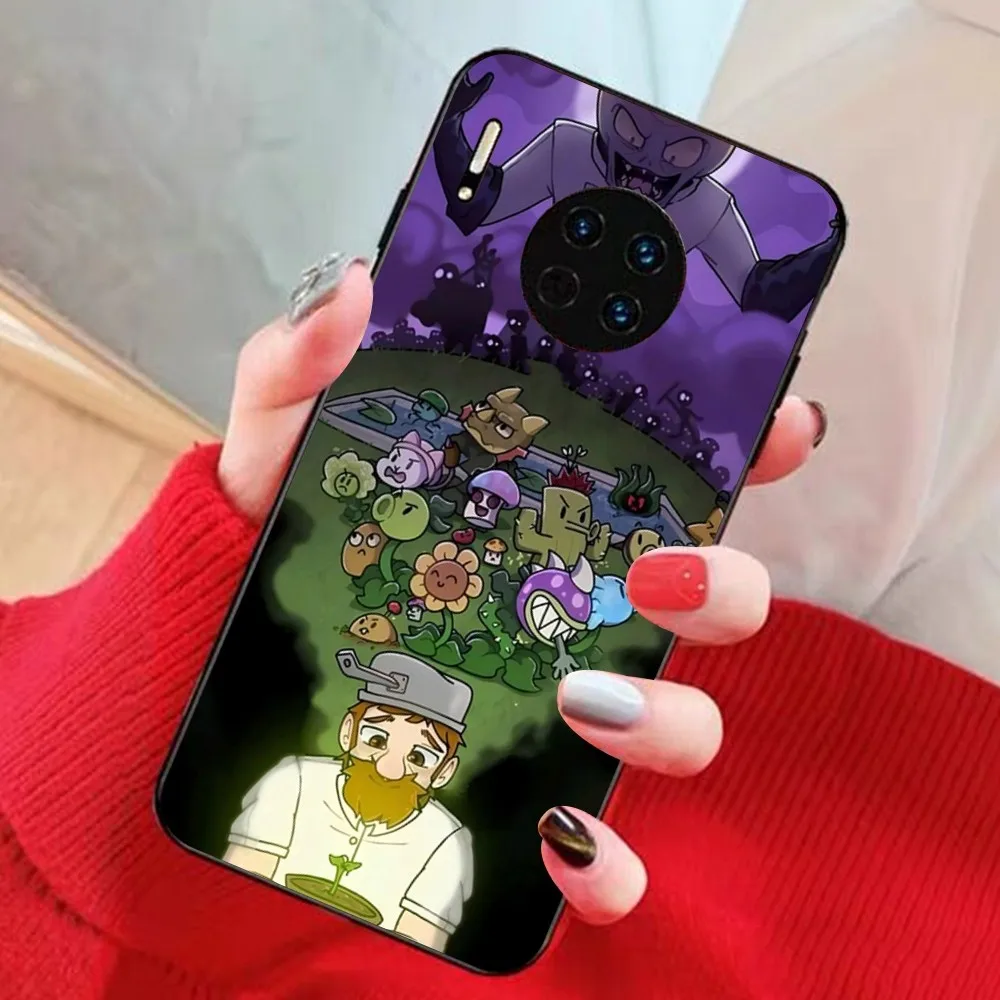 P-Plants Vs Z-Zombies Phone Case For Huawei Mate 10 20 30 40 50 lite pro Nova 3 3i 5 6 SE 7 pro 7SE