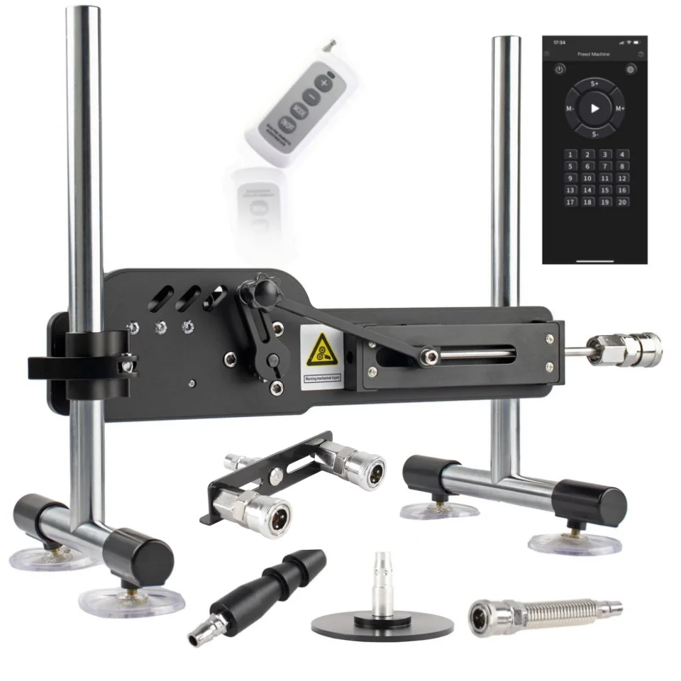 فريدورتش آلة الجنس للنساء رجل لاسلكي كتم آلة الاستمناء مع دسار Vac-U-قفل مرفق 70 واط قوة 3-9 سنتيمتر لعبة الجنس #1