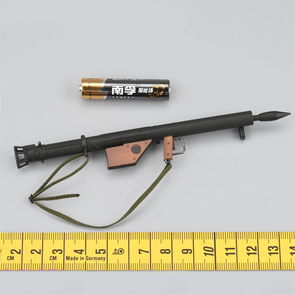 1/12 CFTOYS LTY001 WWII US. Soldier Doll Mini Toys Weapon Model Bazooka PVC Material About 12CM Not Real For 6" Action Figure