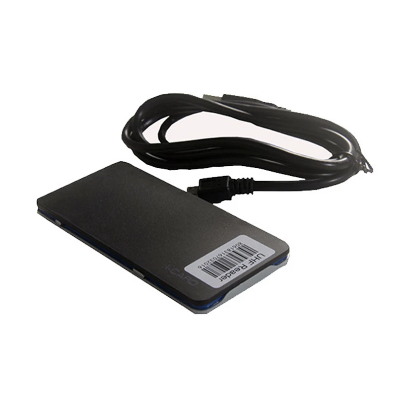 

5V Portable UHF RFID Reader .50tag/s 860-960Mhz Mobile uhf reader ZK-RFID816UBT bluetooth handheld uhf rfid card reader