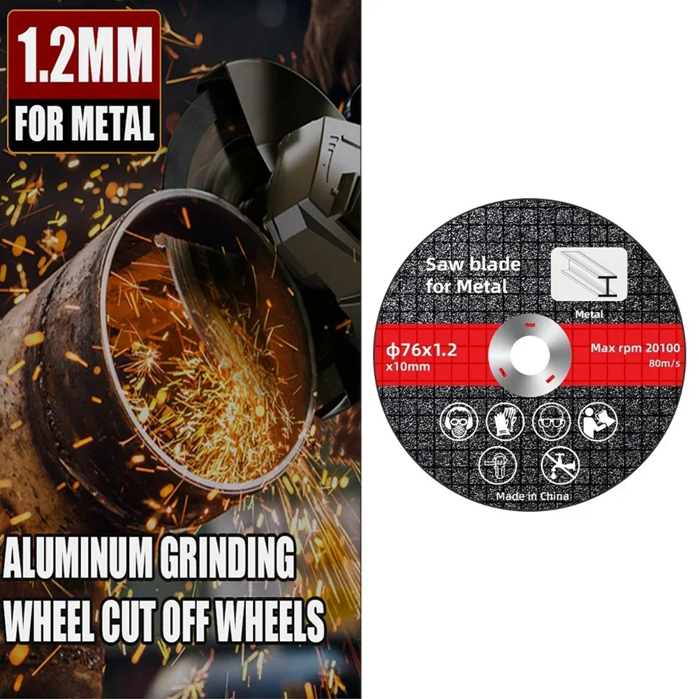 1x Metal Cutting Disc Cut Off Wheels Sanding Saw Blade Angle Grinder Grinding Wheels Reinforced Resin Cutting Blade Circular Saw