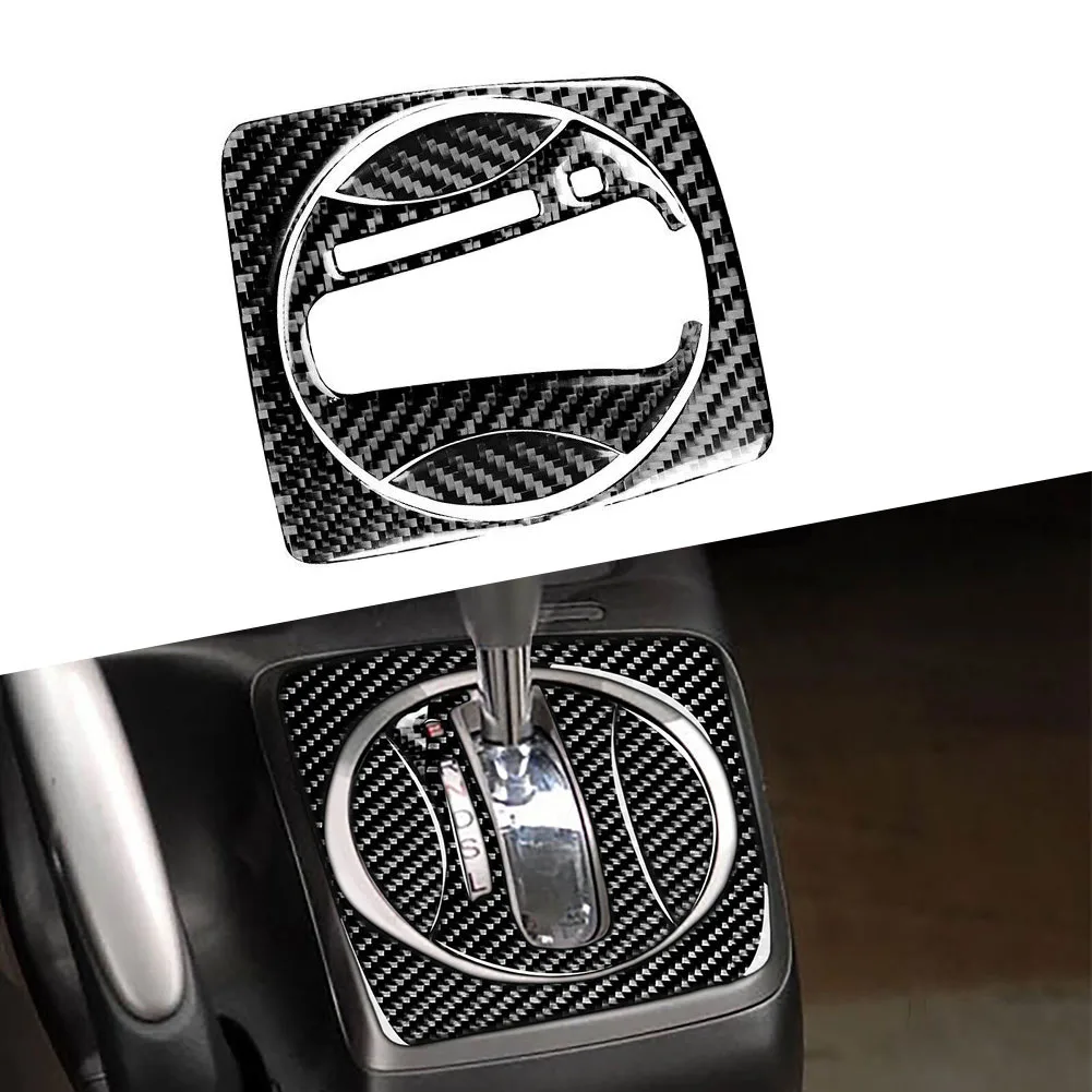 لهوندا سيفيك 2006-2011 اكسسوارات السيارات غطاء الكسوة 4 قطعة ألياف الكربون التحول غطاء لوحة الكسوة سهلة التركيب